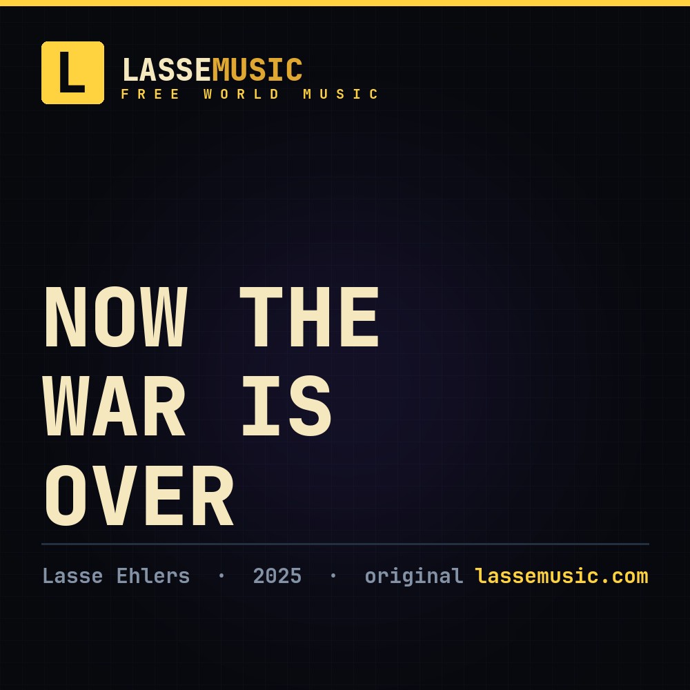 Now the War Is Over cover